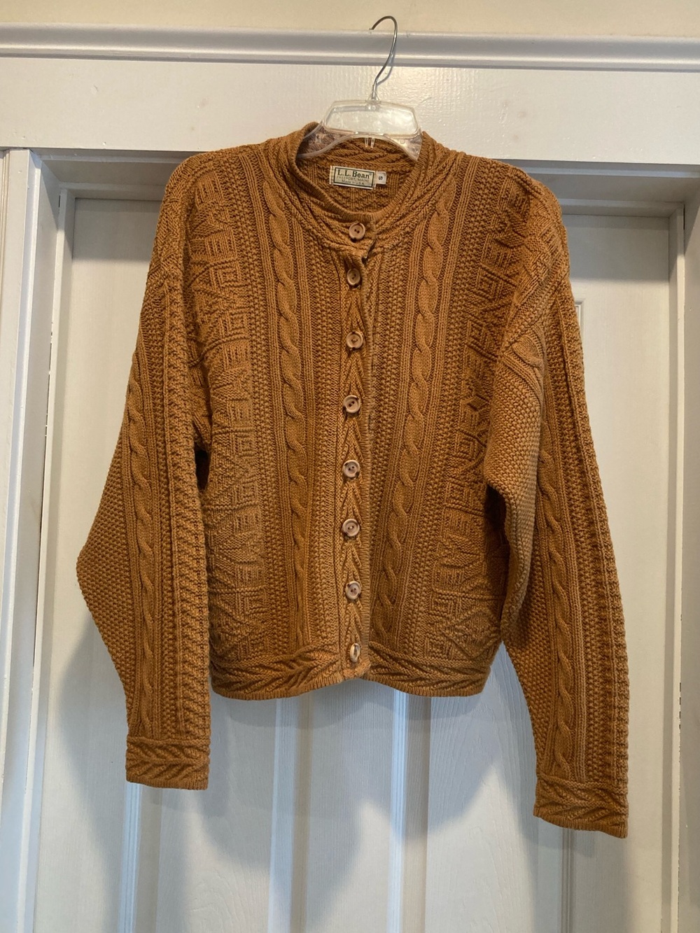 Vintage L.L Bean | Chunky Cable Knit Cardigan